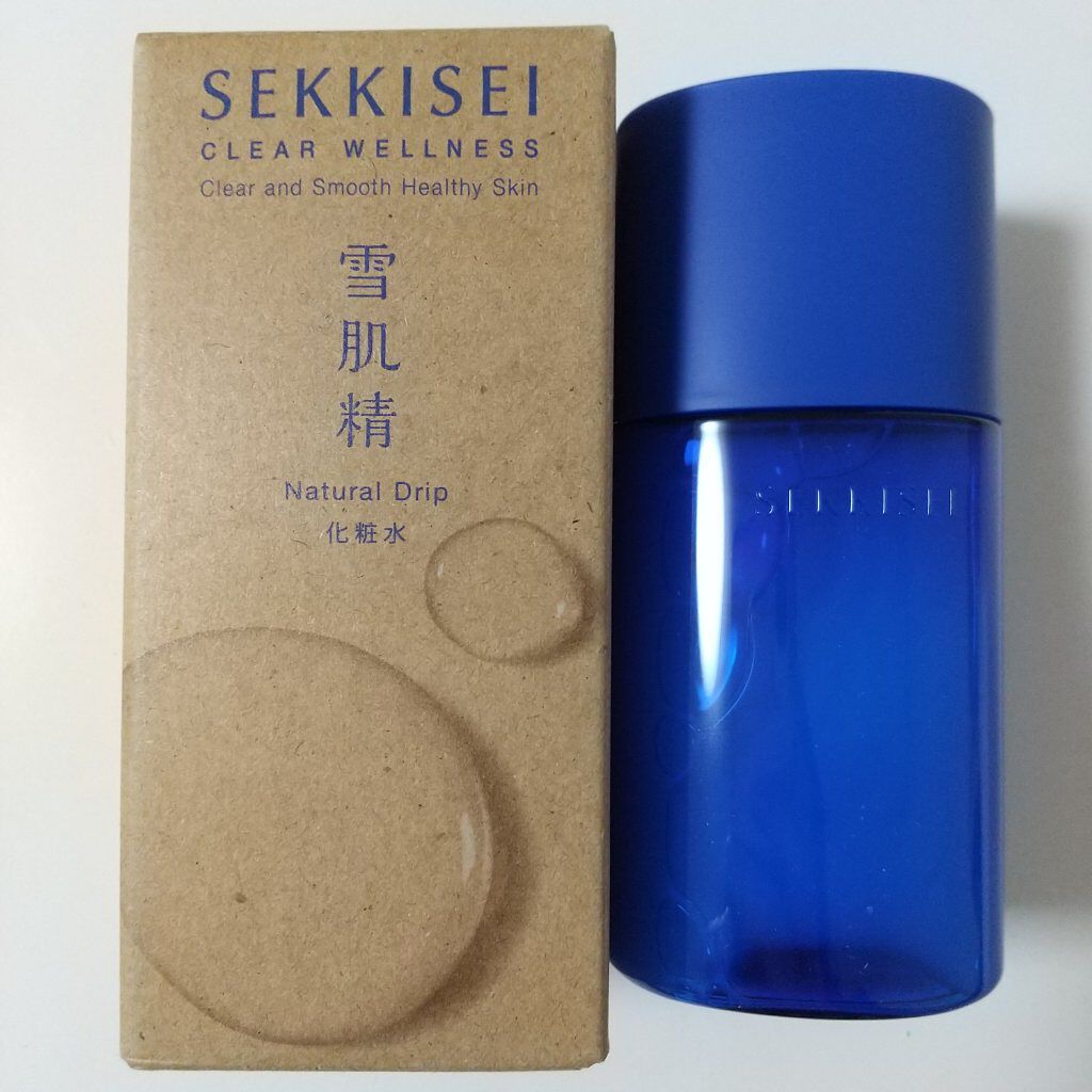 クリアウェルネス ナチュラル ドリップ/雪肌精/化粧水を使ったクチコミ（1枚目）