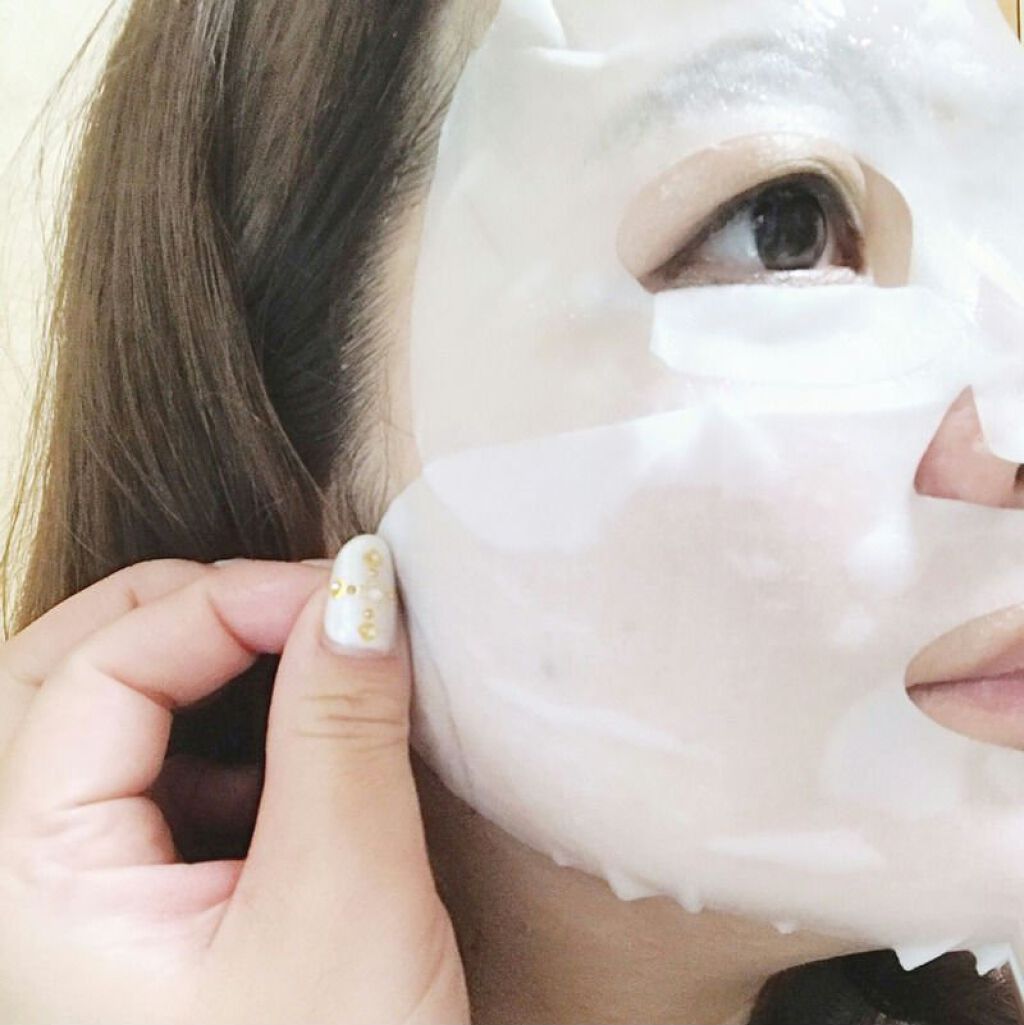 リンクルジェル乳液マスク/なめらか本舗/シートマスク・パックを使ったクチコミ（3枚目）