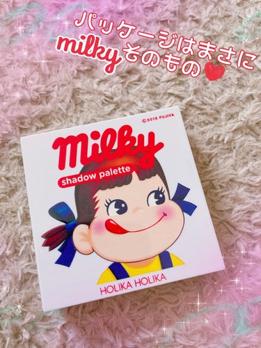 スイートペコエディション アイシャドウパレット 02 Milk Caramel/HOLIKA HOLIKA/パウダーアイシャドウを使ったクチコミ（2枚目）