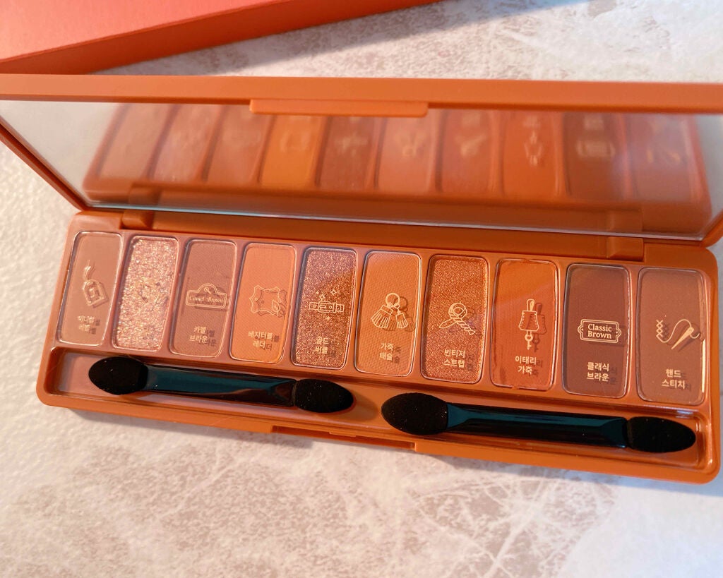 プレイカラー アイシャドウ/ETUDE/アイシャドウパレットを使ったクチコミ(2枚目)