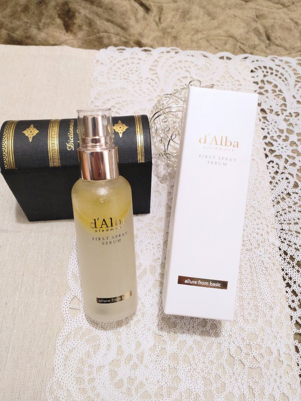 ダルバ ホワイトトリュフファーストスプレーセラム/ダルバ/ミスト状化粧水を使ったクチコミ(2枚目)