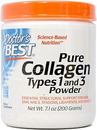 Doctor's Best Pure Collagen Types1 and 3 Powder