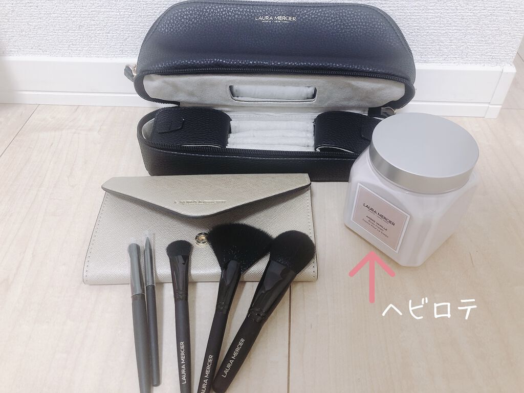 ストローク オブ ミッドナイト ブラシ コレクション /ローラ メルシエ/メイクブラシを使ったクチコミ（1枚目）