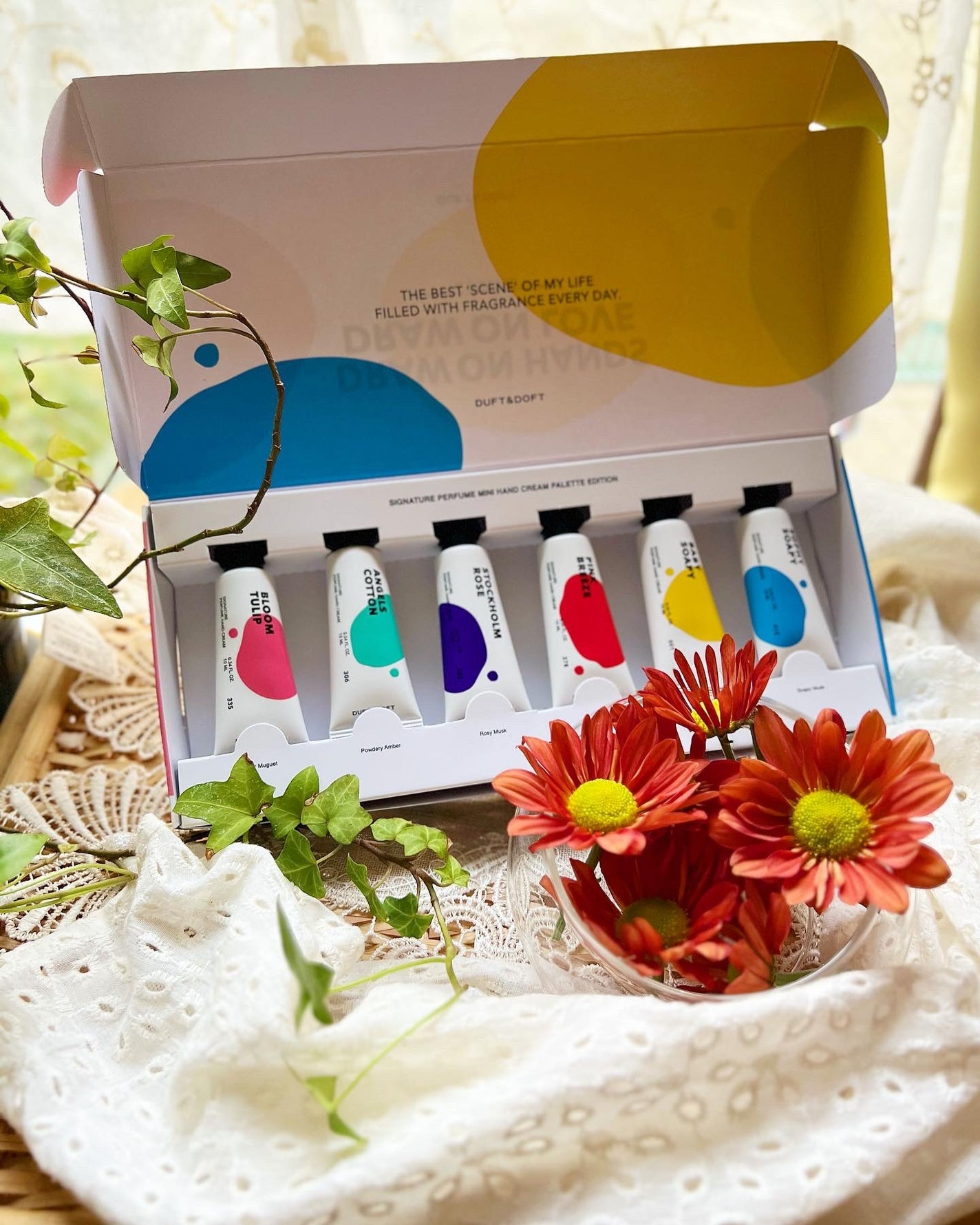 ミニハンドクリームパレットエディション/DUFT&DOFT/ハンドクリームを使ったクチコミ(1枚目)