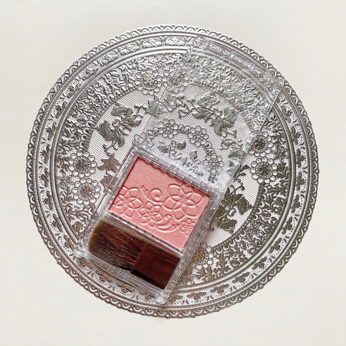 パールグロウチーク/CEZANNE/パウダーチークを使ったクチコミ（1枚目）