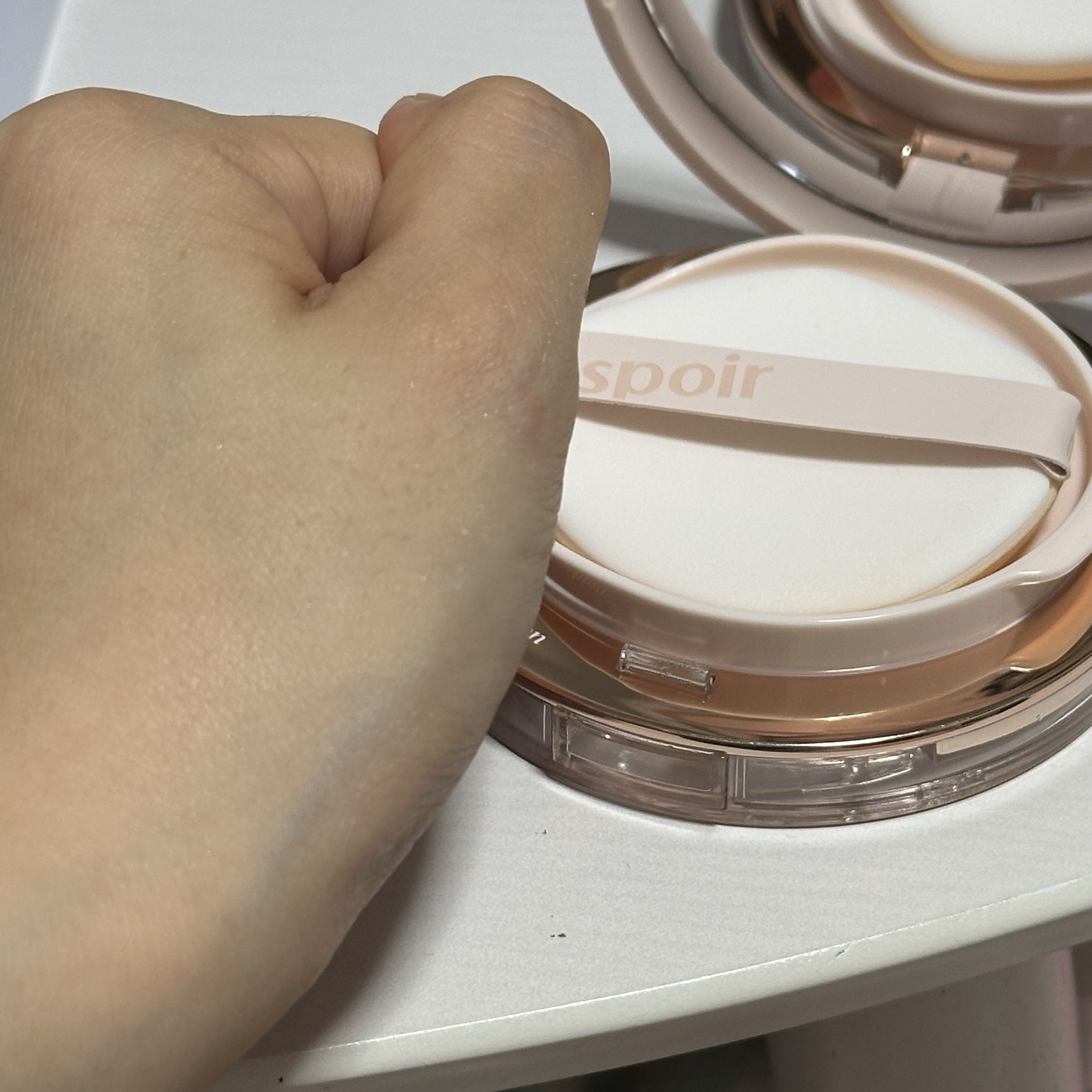 エスポア ビーグロー ボリュームクッション/espoir/クッションファンデーションを使ったクチコミ（2枚目）