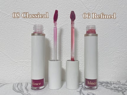 ムードインハンサーウォーターリキッドグロウ/hince/口紅を使ったクチコミ(2枚目)