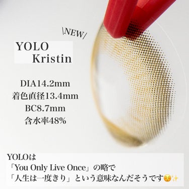 YOLO Kristin/Hapa kristin/カラーコンタクトレンズを使ったクチコミ（3枚目）