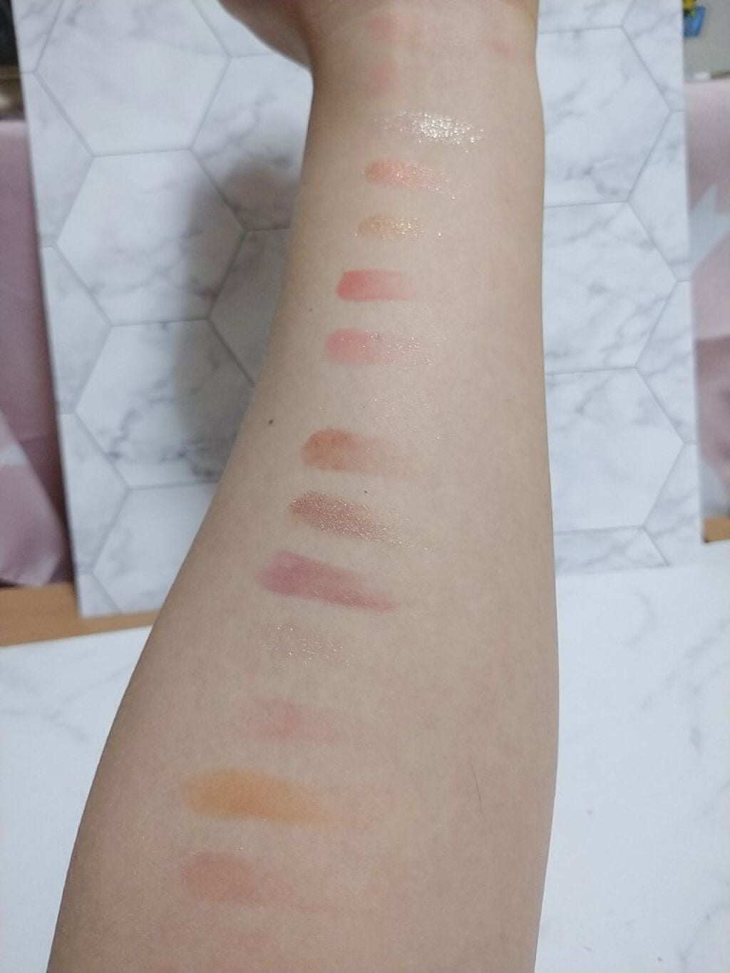 GO TRAVEL 15色アイシャドウパレット/FOCALLURE/アイシャドウパレットを使ったクチコミ(3枚目)