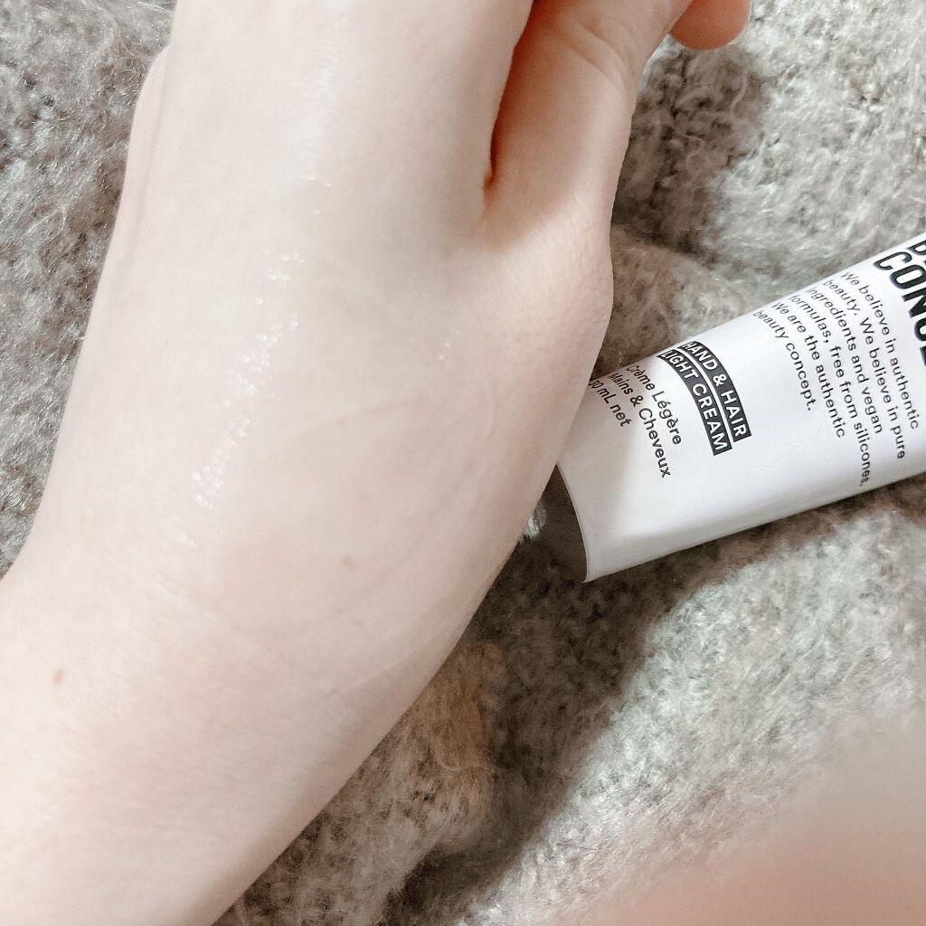 ハンド＆ヘア ライトセラム/AUTHENTIC BEAUTY CONCEPT/ハンドクリームを使ったクチコミ（3枚目）