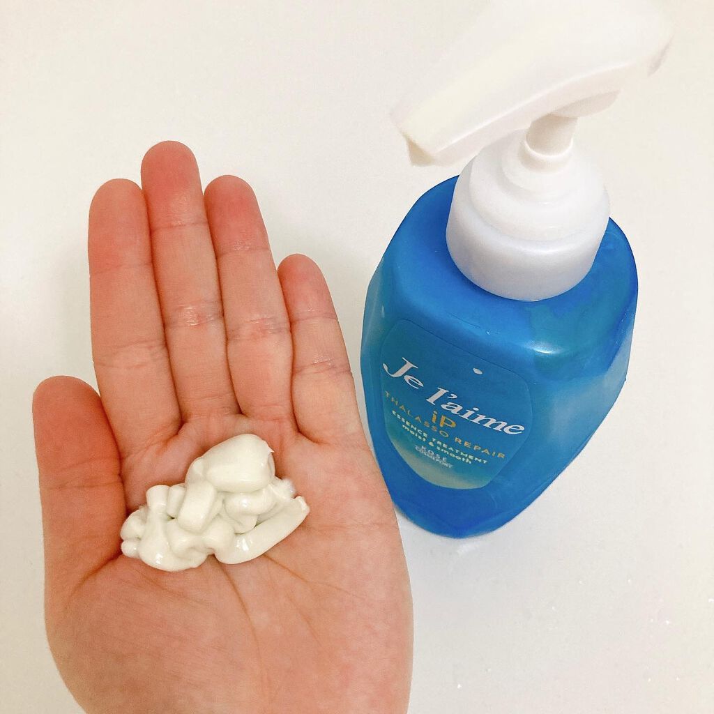 iP タラソリペア 補修美容液 シャンプー/トリートメント (モイスト&スムース)/Je l'aime/市販シャンプーを使ったクチコミ(7枚目)