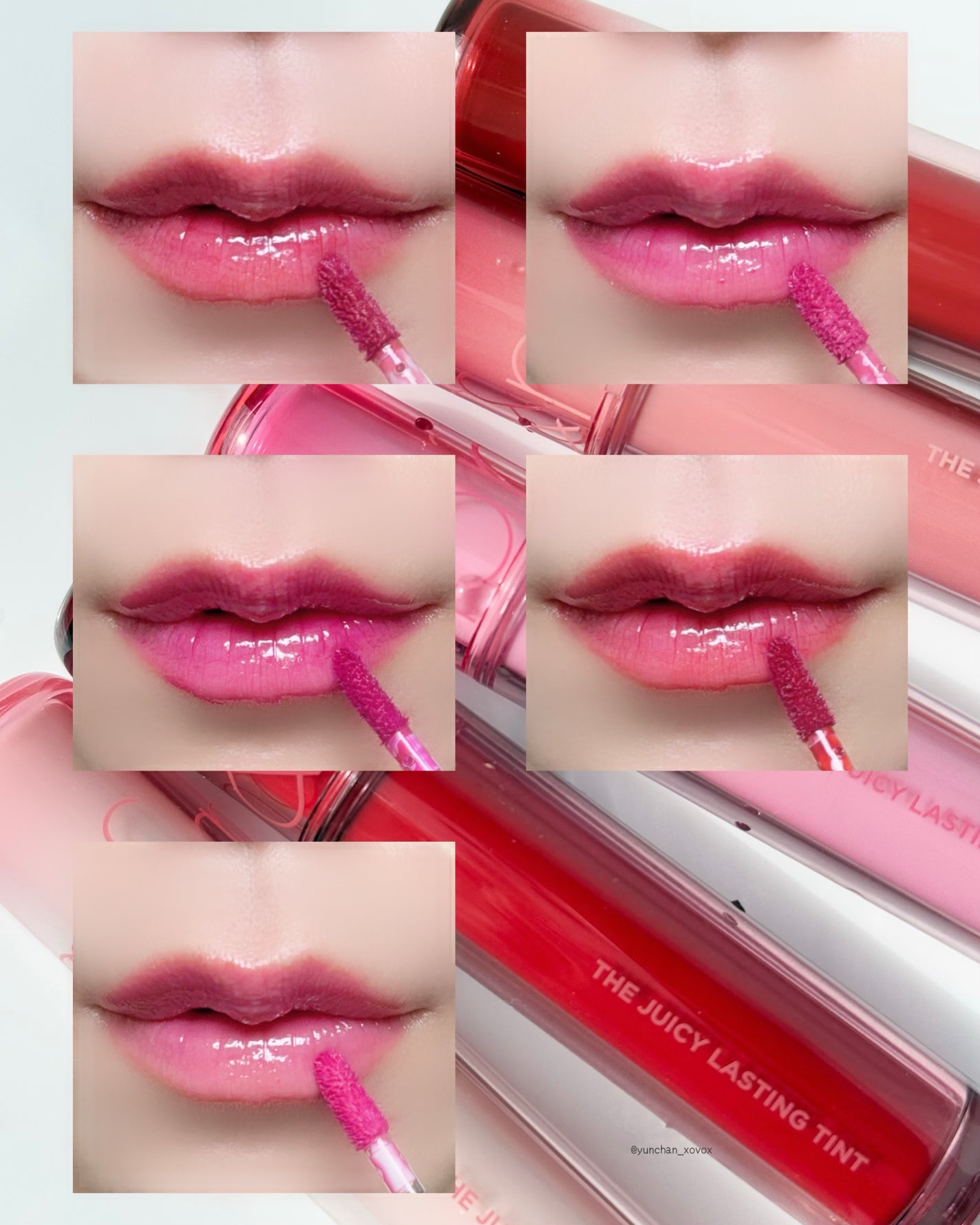 ザ ジューシーラスティングティント/rom&nd/リップティントを使ったクチコミ(4枚目)