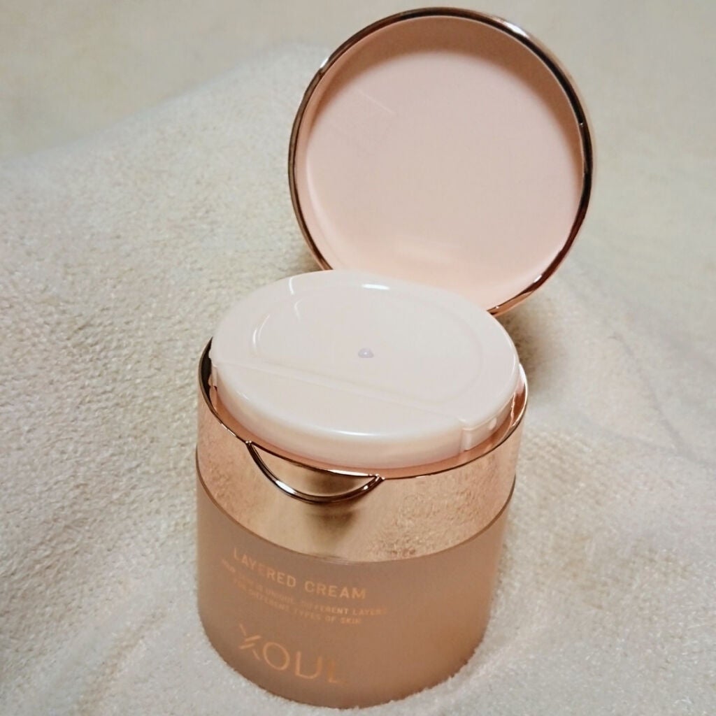 レイヤードクリーム/XOUL/フェイスクリームを使ったクチコミ(2枚目)