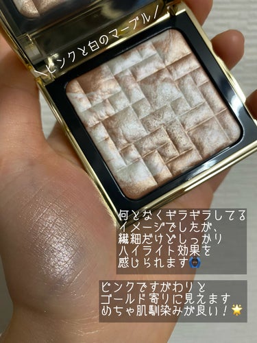 ハイライティング パウダー L01 ピンクグロウ＜限定品＞/BOBBI BROWN/パウダーハイライトを使ったクチコミ（2枚目）