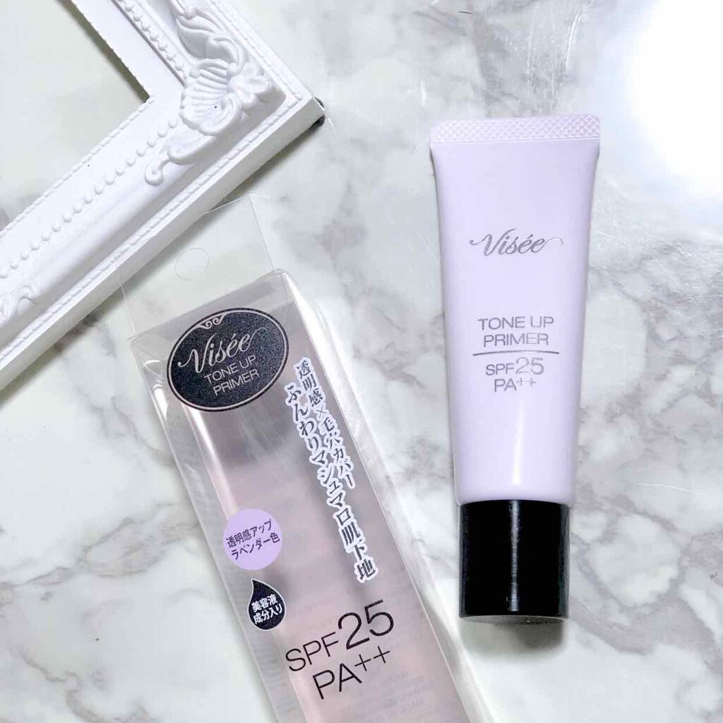 トーンアップ プライマー/Visée/化粧下地を使ったクチコミ(1枚目)