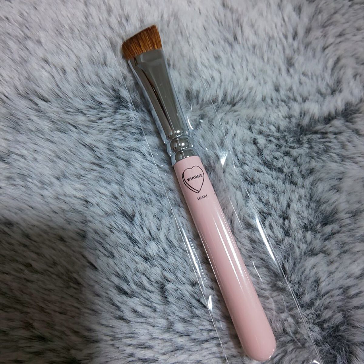 フーミー　アイブロウブラシ 熊野筆/WHOMEE/メイクブラシを使ったクチコミ（2枚目）