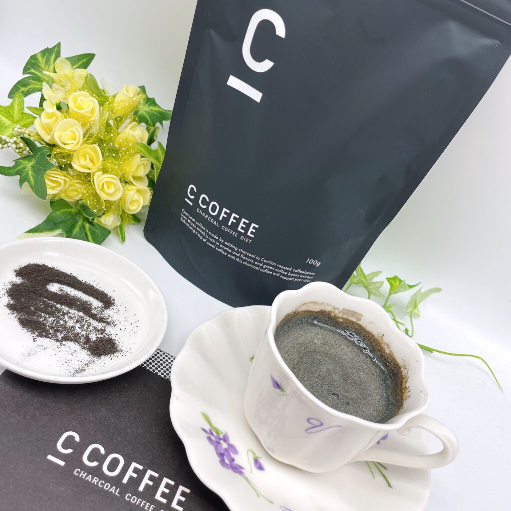 C COFFEE（チャコールコーヒーダイエット）/C COFFEE/ドリンクを使ったクチコミ（1枚目）
