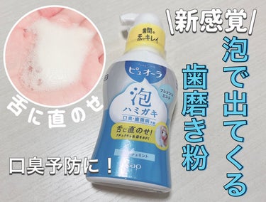 薬用ピュオーラ 泡で出てくるハミガキ/ピュオーラ/歯磨き粉を使ったクチコミ（1枚目）