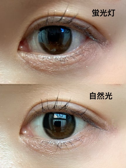 Glowy 1day/OLENS/ワンデー(1DAY)カラコンを使ったクチコミ(4枚目)