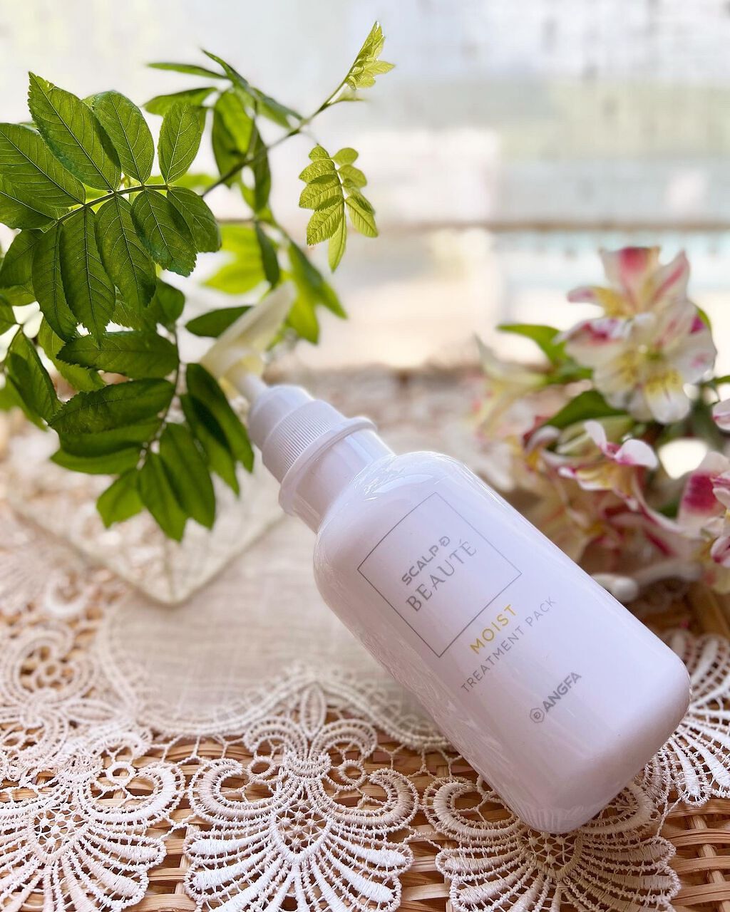 スカルプD ボーテ 薬用スカルプシャンプー（モイスト）／薬用トリートメントパック（モイスト） トリートメント350ml/アンファー(スカルプD)/市販シャンプーを使ったクチコミ（1枚目）