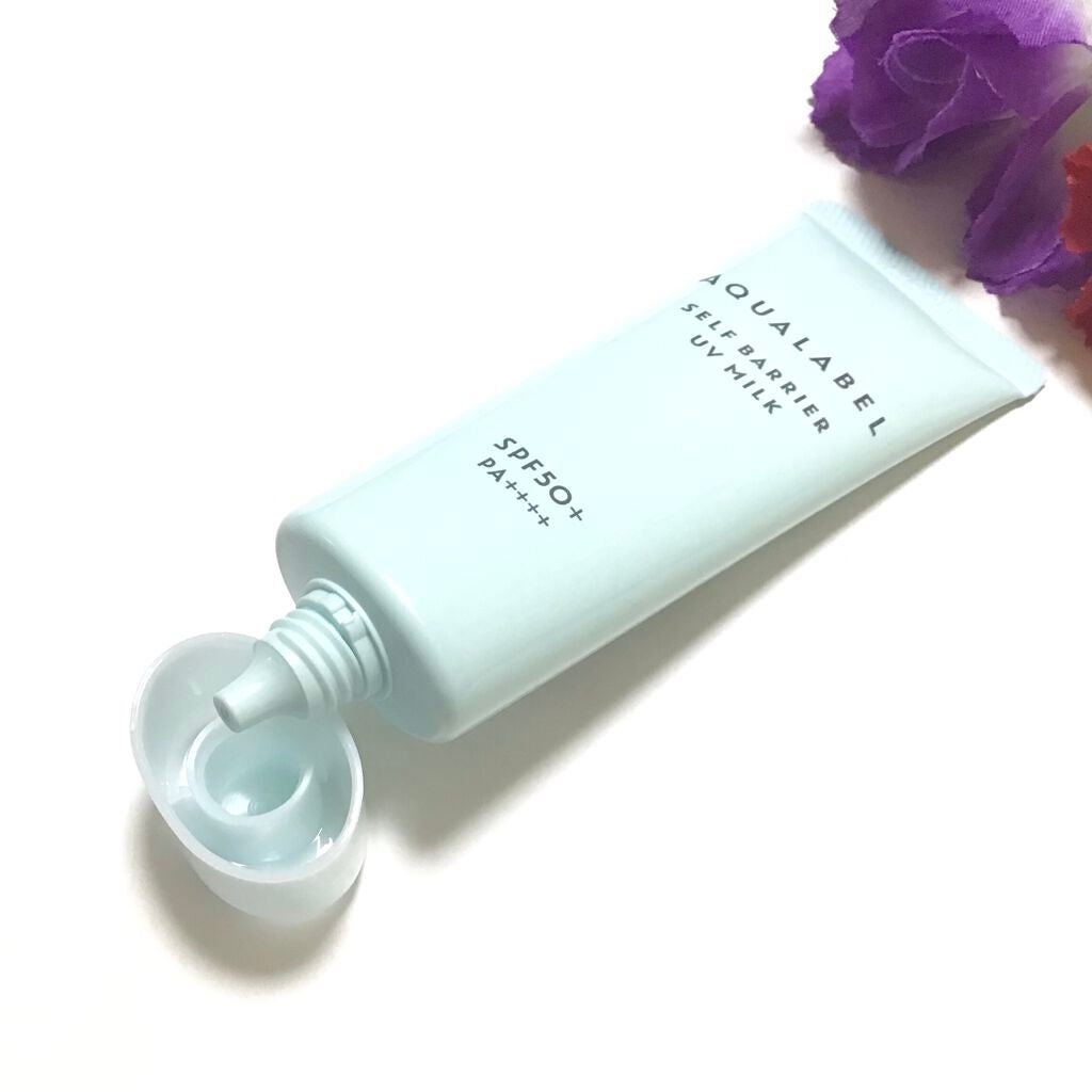 セルフバリア UV ミルク/アクアレーベル/乳液を使ったクチコミ(3枚目)