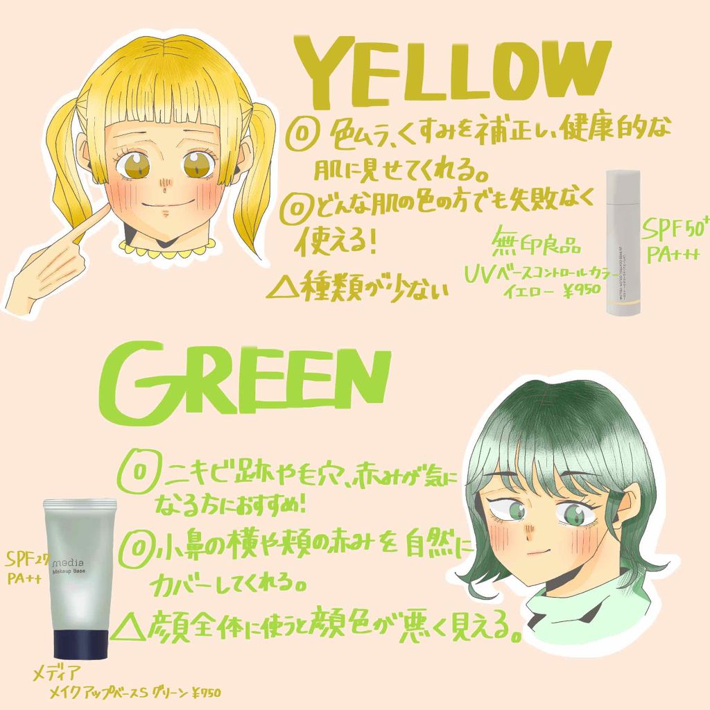 あなたはどっち派 Candydoll Cezanne Media 無印良品の化粧下地を徹底比較 コントロールカラーの使い方 By Hz 敏感肌 Lips あなたはどっち派 Candydoll Cezanne Media 無印良品の化粧下地を徹底比較 コントロールカラーの使い方 By Hz 敏感肌 Lips