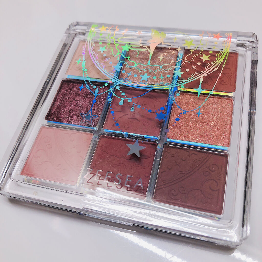 クォーツ 9色アイシャドウパレット(ドリームランドアイシャドウ)/ZEESEA/アイシャドウパレットを使ったクチコミ（2枚目）