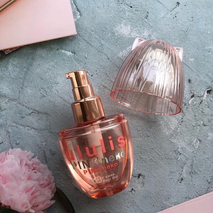 ウルリス ピンクネコ ウォーターコンク スリーク ヘアオイル/ululis/ヘアオイルを使ったクチコミ(4枚目)