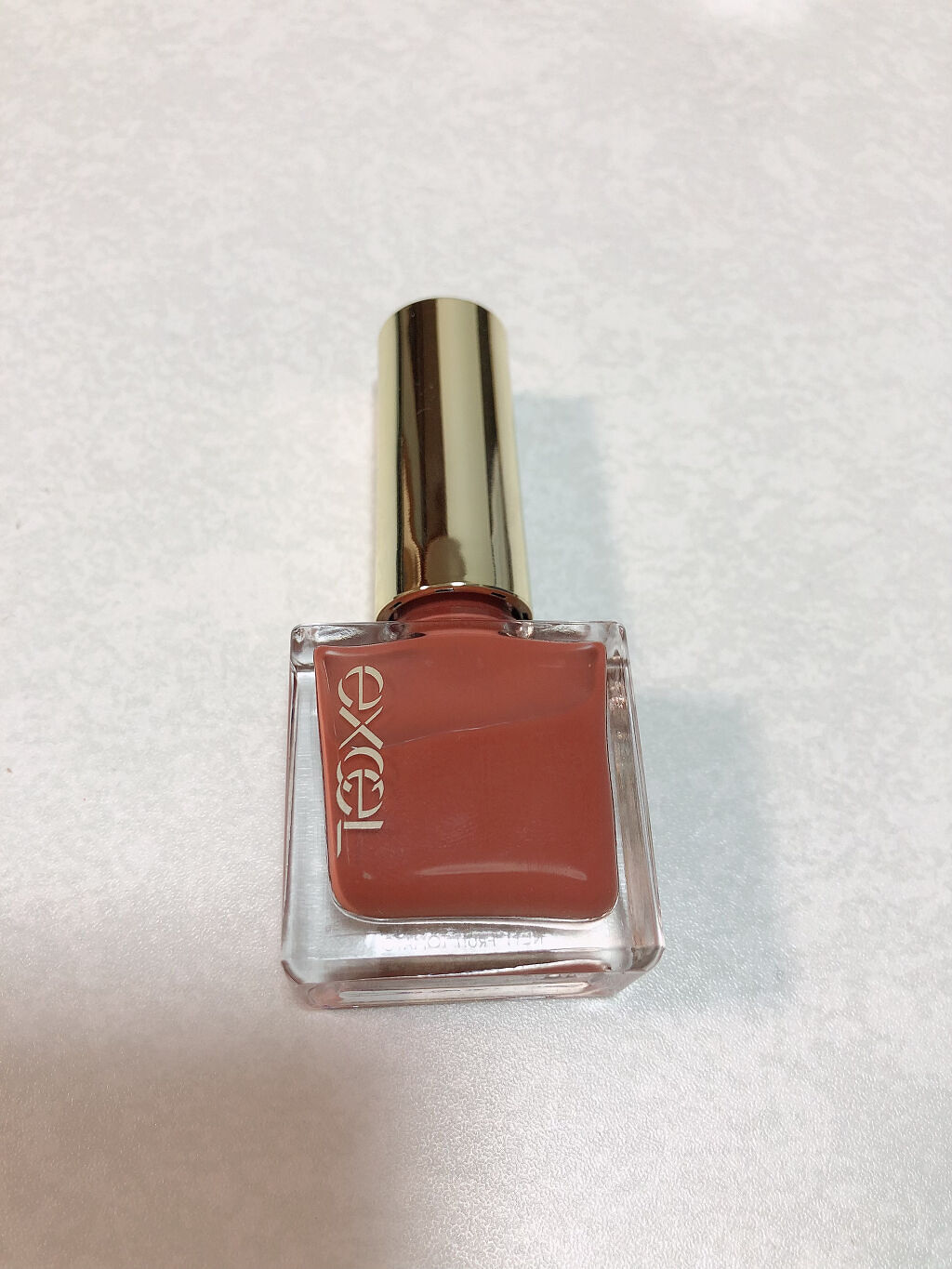 エクセル ネイルポリッシュ N NL11 フルーツトマト/excel/マニキュアを使ったクチコミ（1枚目）