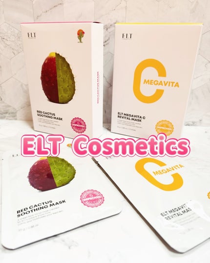 レッドカクタススージングマスク/ELT COSMETICS/シートマスク・パックを使ったクチコミ(1枚目)