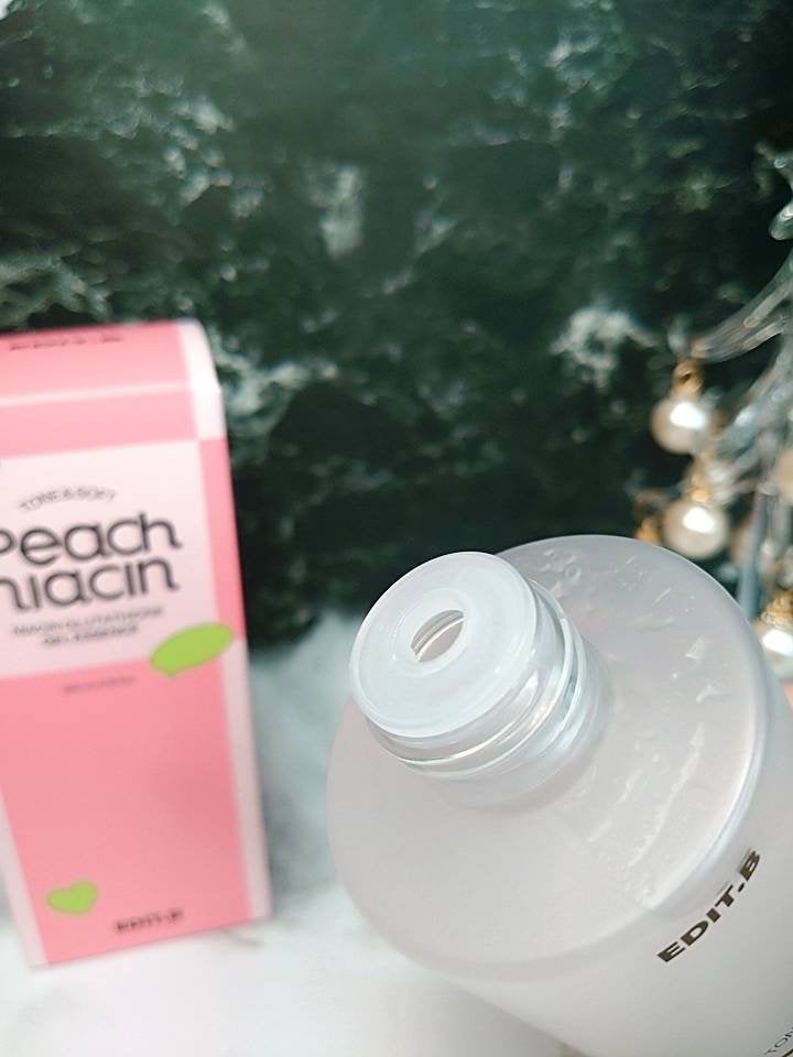 ピーチ ナイアシンアミド GLT ジェルエッセンス/EDIT.B/美容液を使ったクチコミ(3枚目)