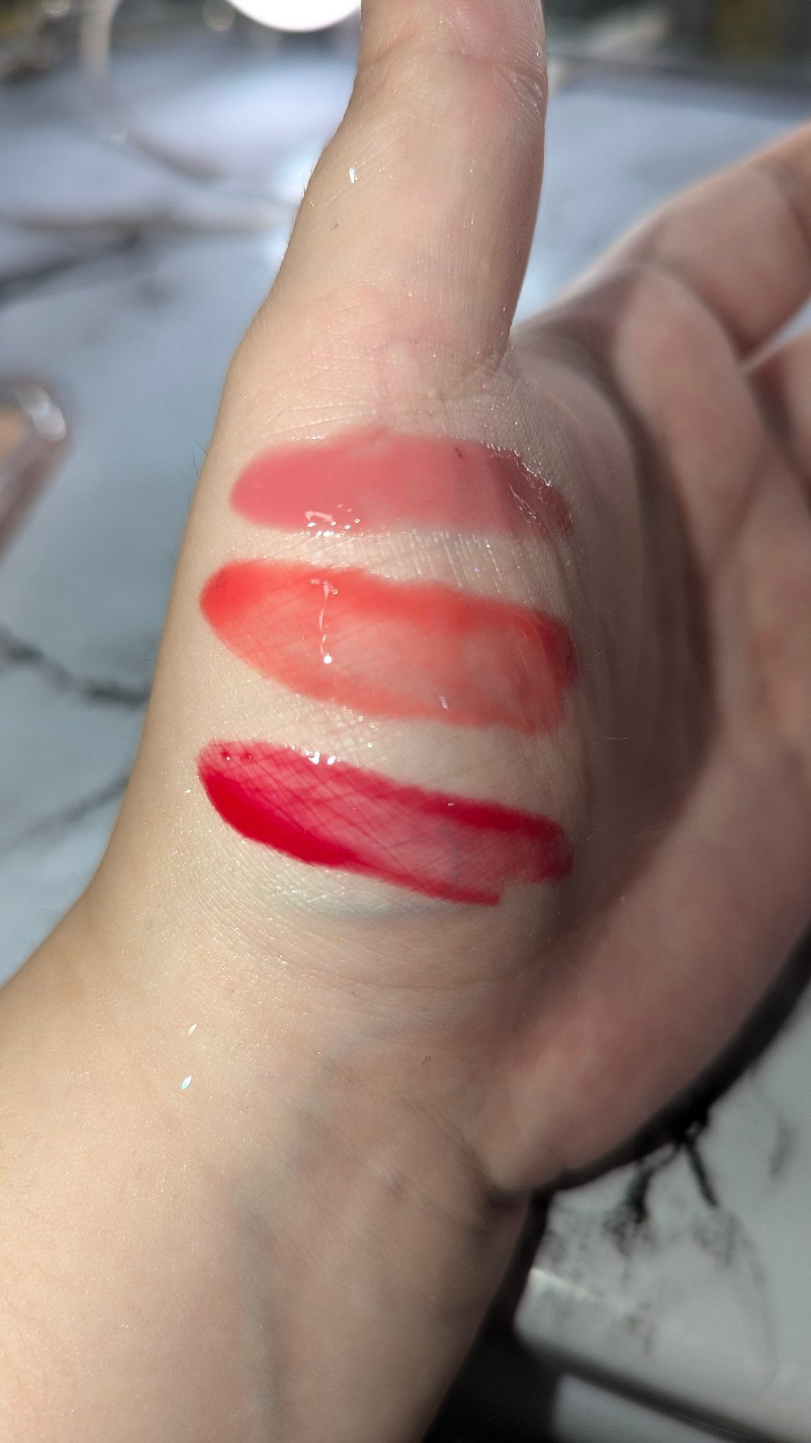 タンフルグラスグロス/Colorgram/リップグロスを使ったクチコミ(6枚目)