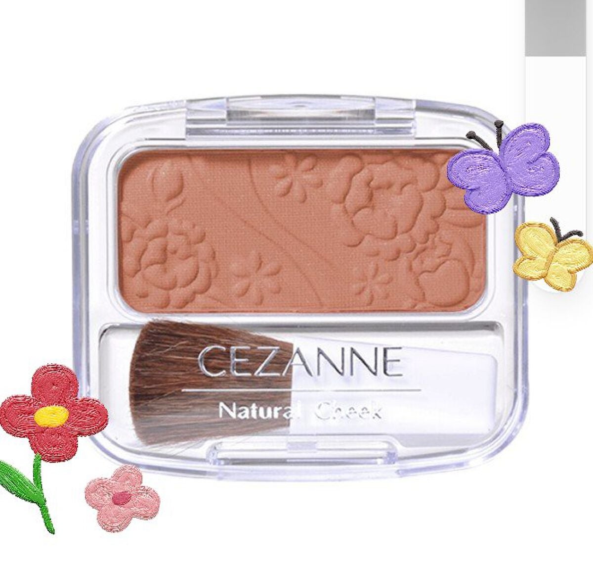 ナチュラル チークN/CEZANNE/パウダーチークを使ったクチコミ(1枚目)