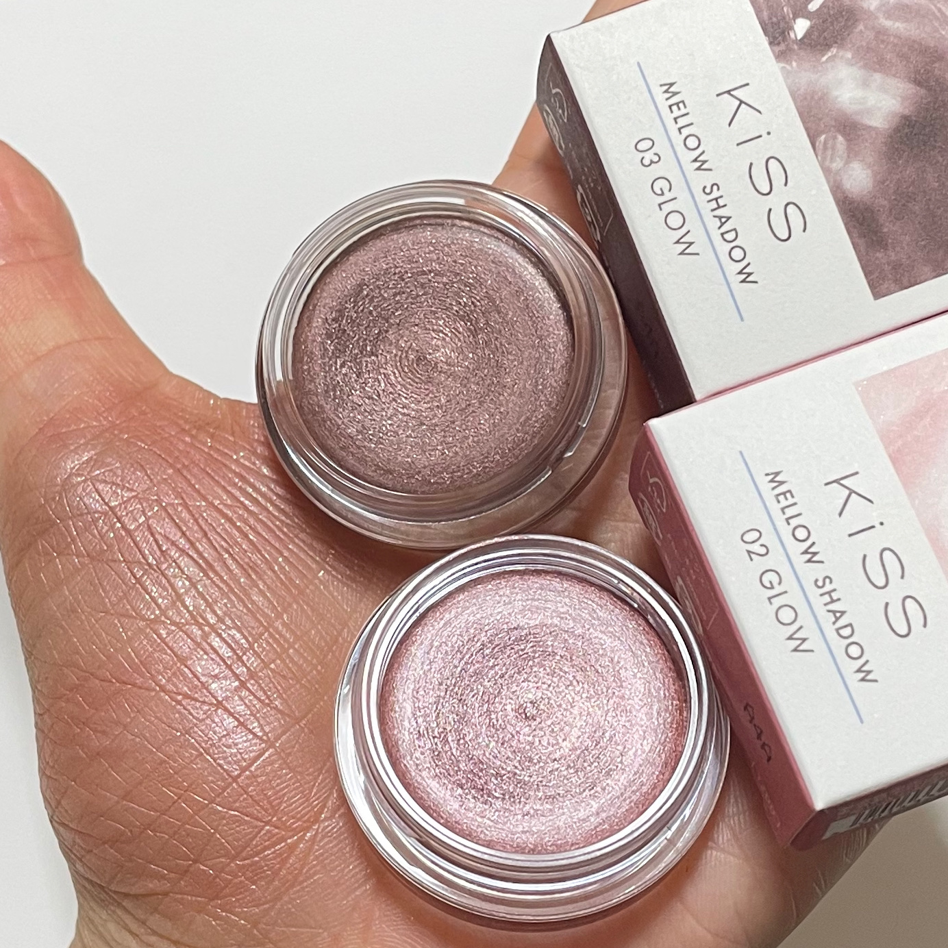 メロウシャドウ/KiSS/ジェル・クリームアイシャドウを使ったクチコミ（2枚目）