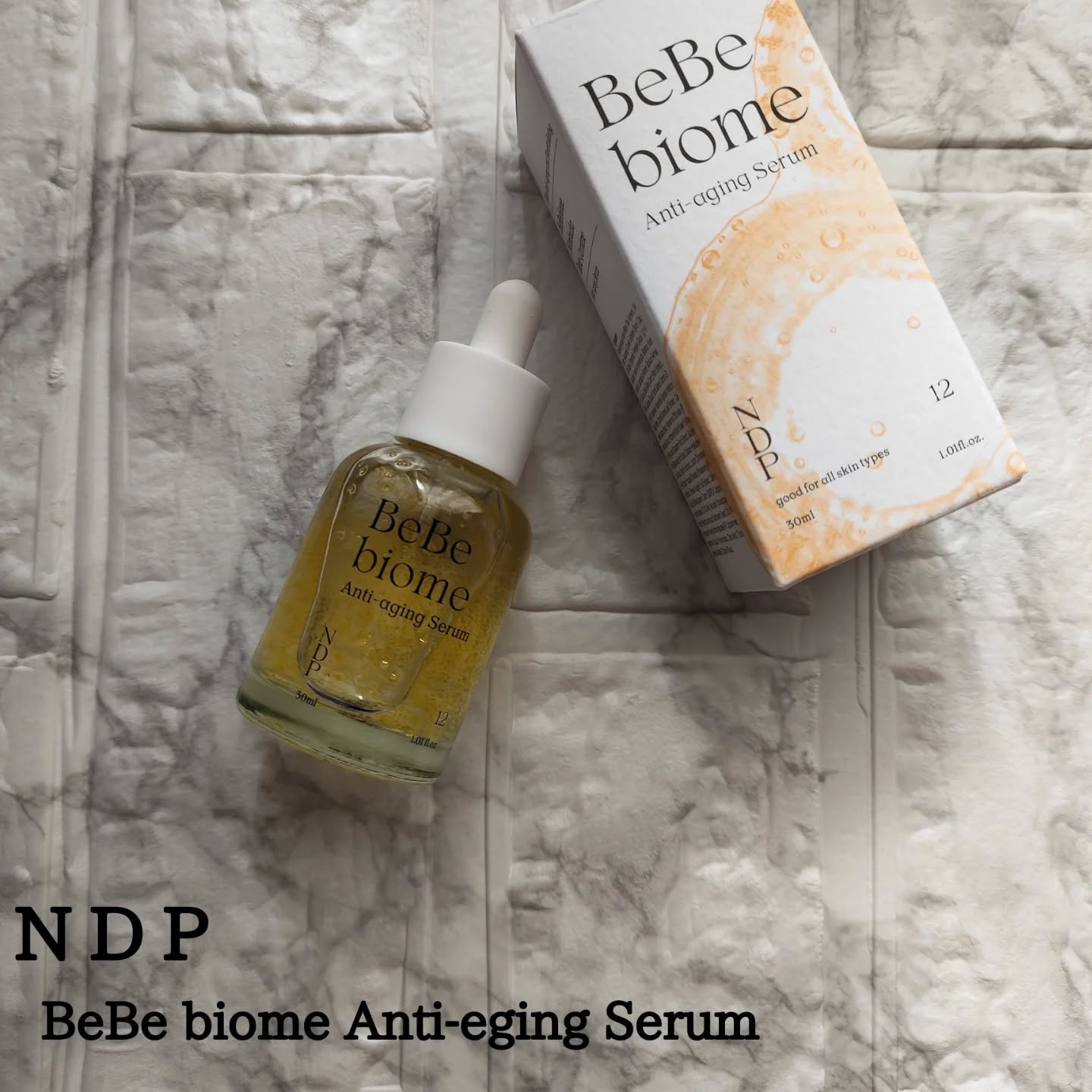 ベベバイオームアンチエイジングセラム/NATURAL DERMA PROJECT/美容液を使ったクチコミ（1枚目）