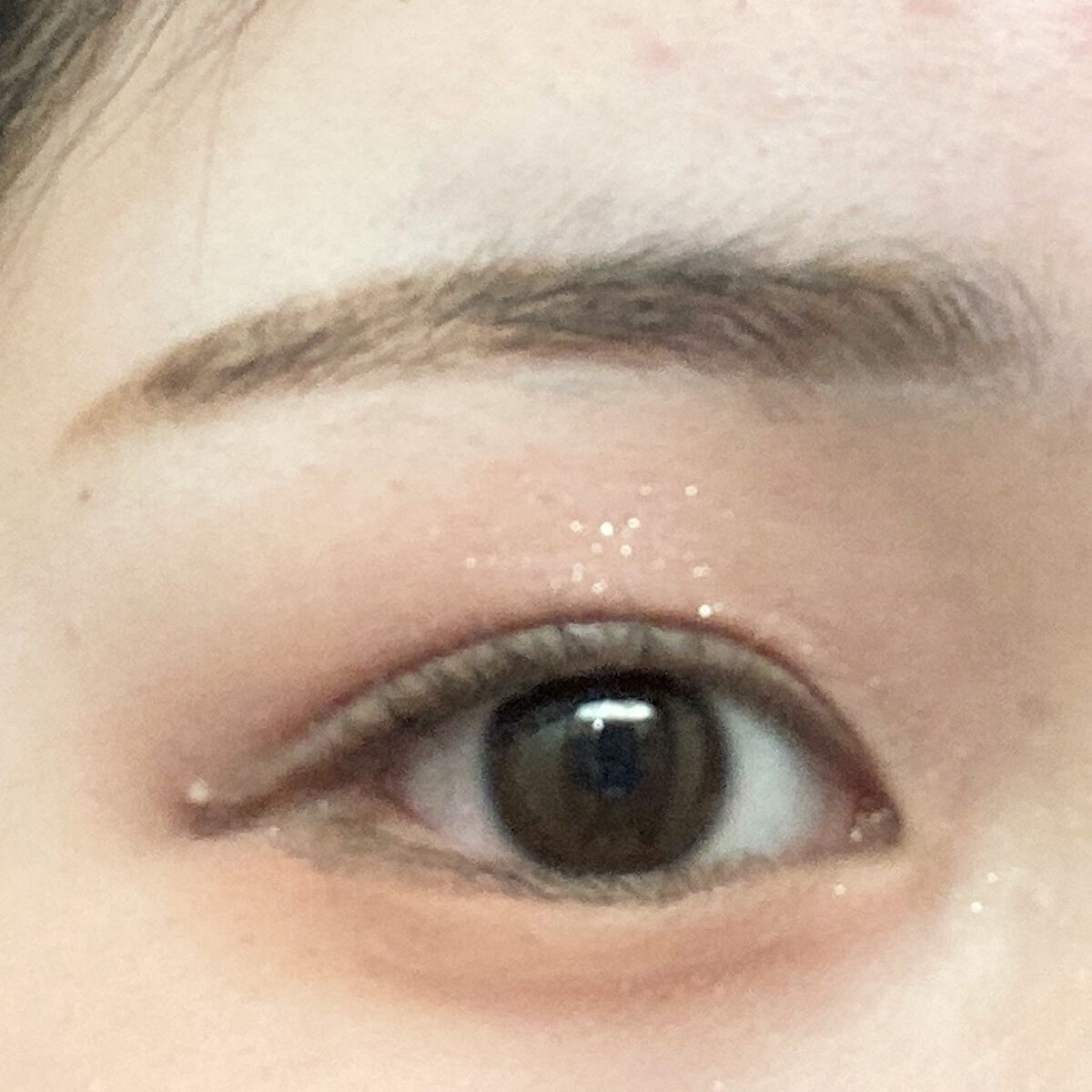 フーミー シングルラメシャドウ/WHOMEE/単色アイシャドウを使ったクチコミ（3枚目）