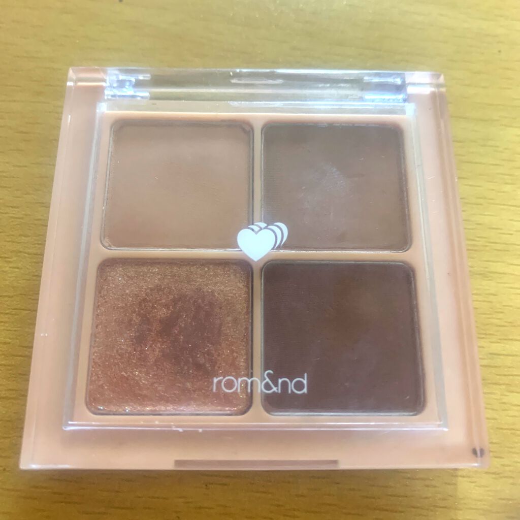 ベターザンアイズ/rom&nd/アイシャドウパレットを使ったクチコミ（1枚目）