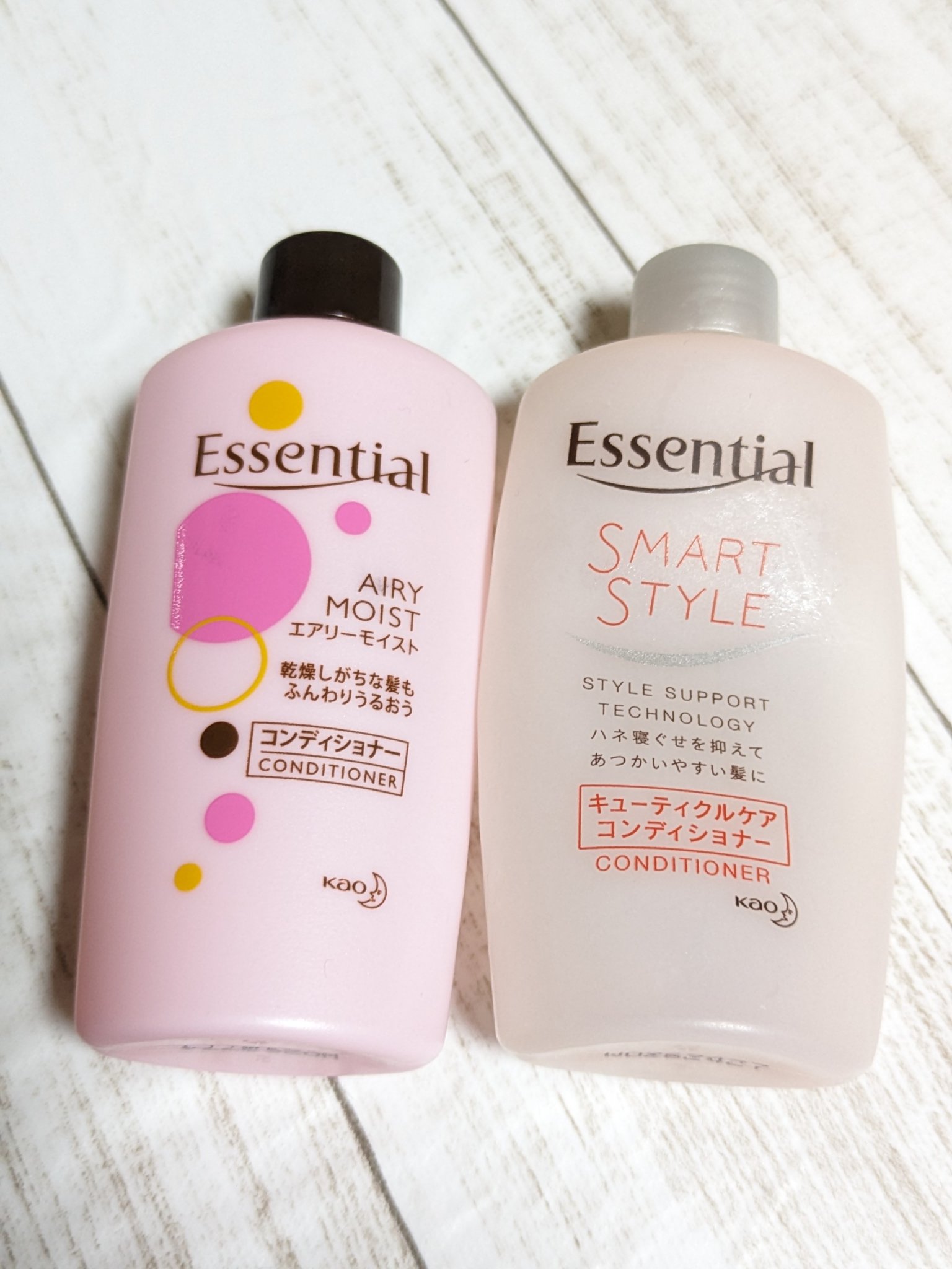 キューティクルケアシャンプー／コンディショナー ＜ふんわりうるツヤ髪＞/エッセンシャル/市販シャンプーを使ったクチコミ（3枚目）