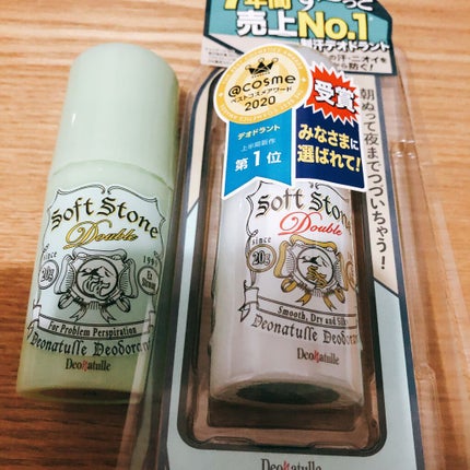薬用ソフトストーンW/デオナチュレ/デオドラント・制汗剤を使ったクチコミ(1枚目)