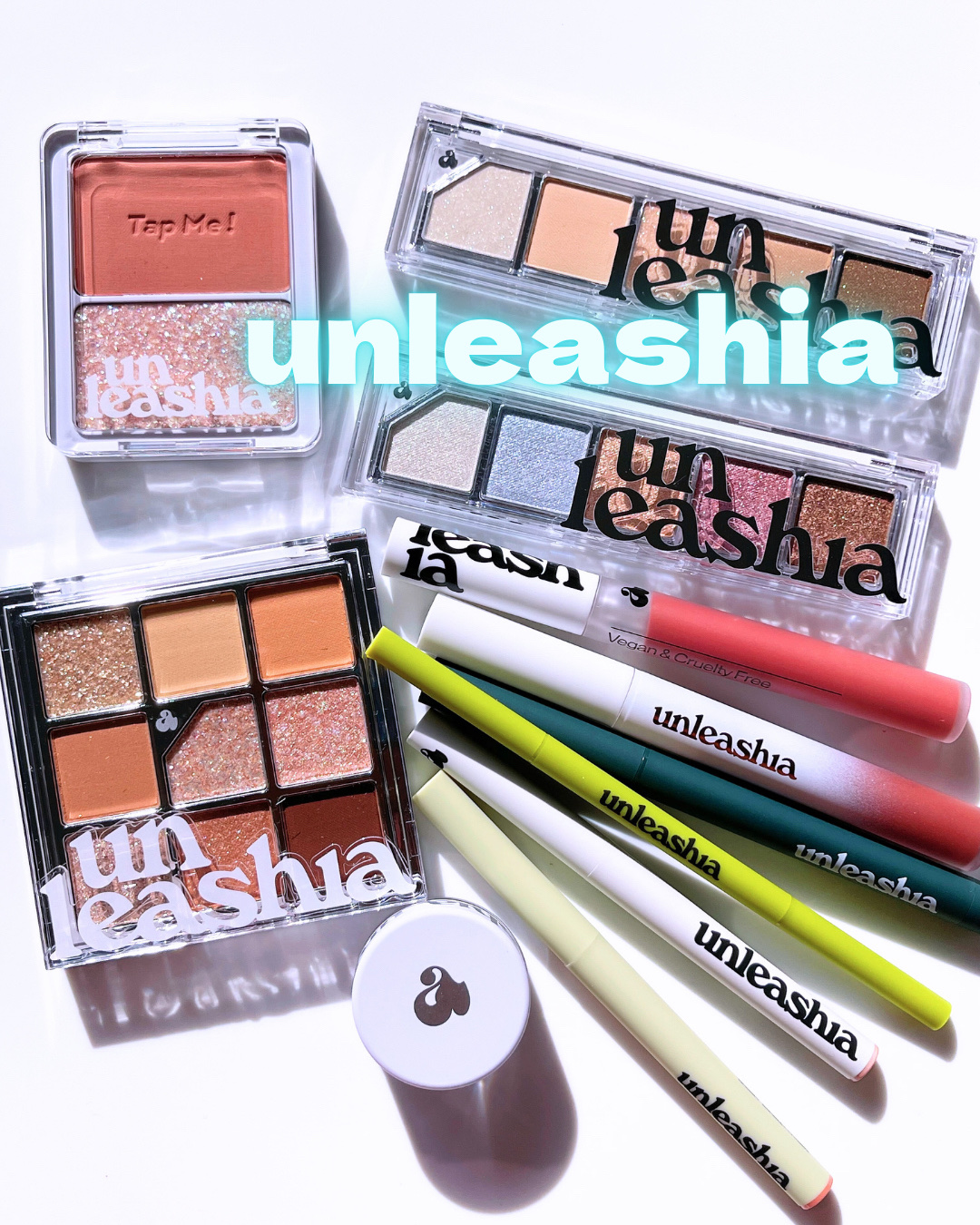 Mood Shower Face Palette/unleashia/パウダーハイライトを使ったクチコミ（1枚目）
