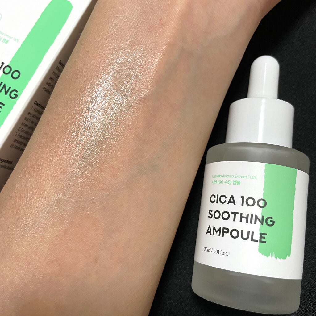 シカ100スージングアンプル/Neulii/美容液を使ったクチコミ(6枚目)