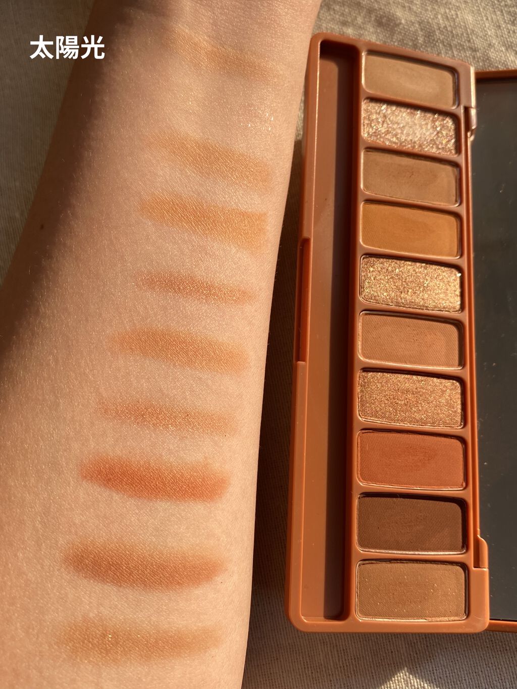 プレイカラー アイシャドウ/ETUDE/アイシャドウパレットを使ったクチコミ（3枚目）