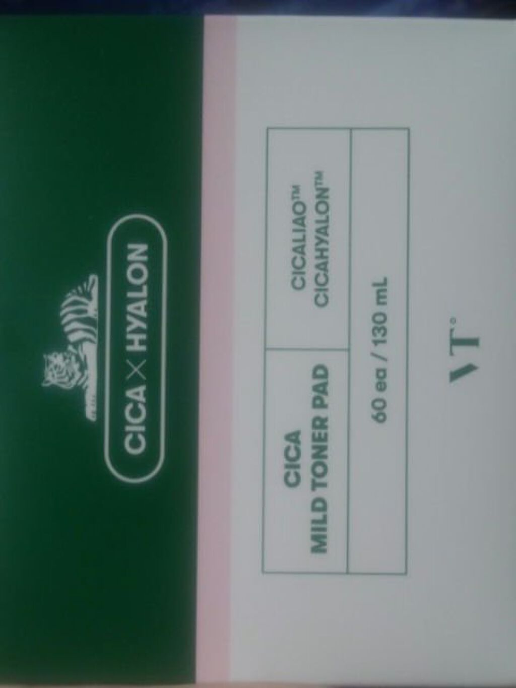 CICA マイルドトナーパッド/VT/トナーパッドを使ったクチコミ(1枚目)
