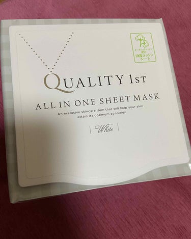 久しぶりにパック購入しました！リーピート品です！
マスクがすごく厚くて美容液にひたひたに染みてるのでとてもおすすめです🙆‍♀️コスパもとてもいいです🙆‍♀️
#クオリティファースト  #リピートコスメ 