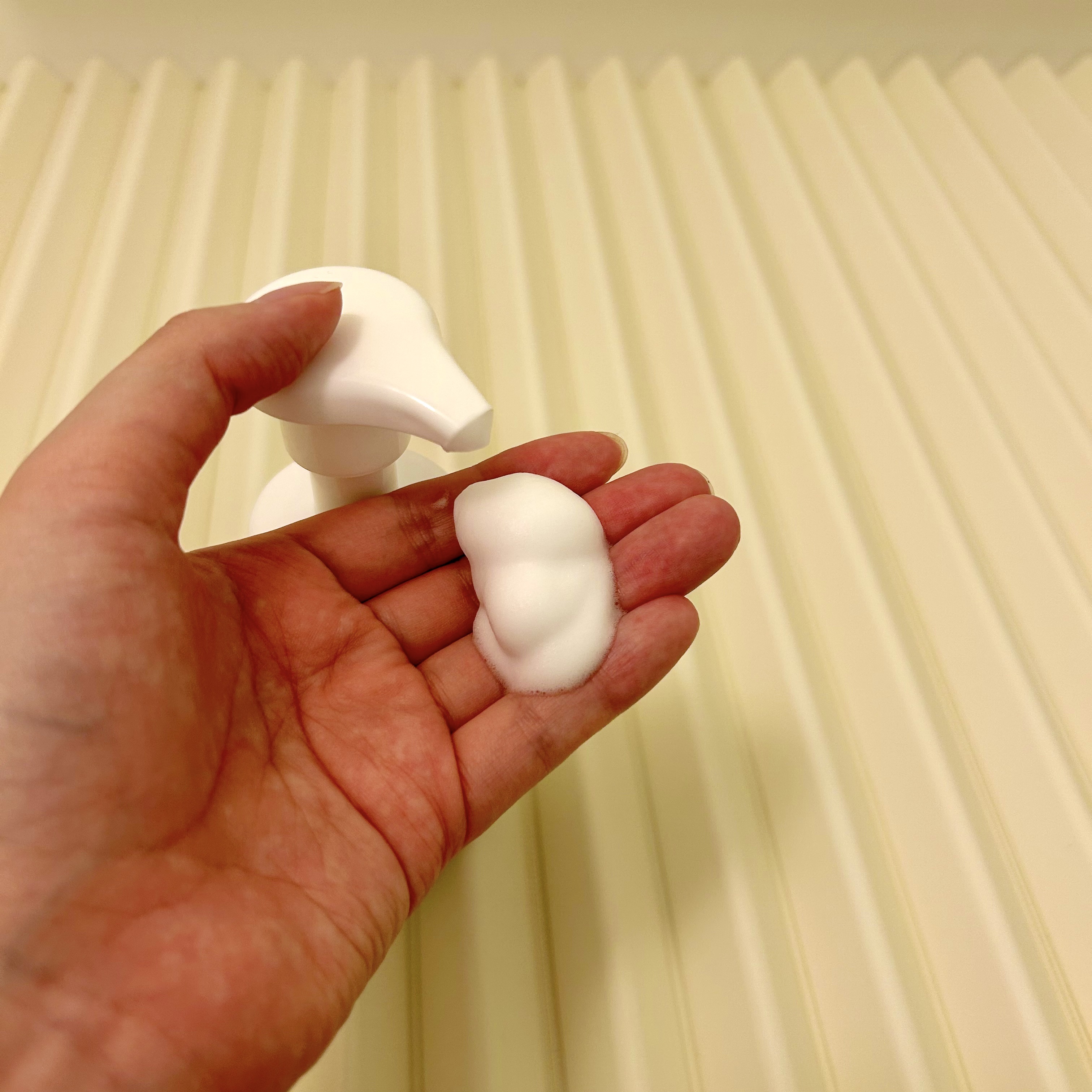 泡洗顔 NC 泡洗顔 NC 200ml(本体)/なめらか本舗/泡洗顔を使ったクチコミ（2枚目）