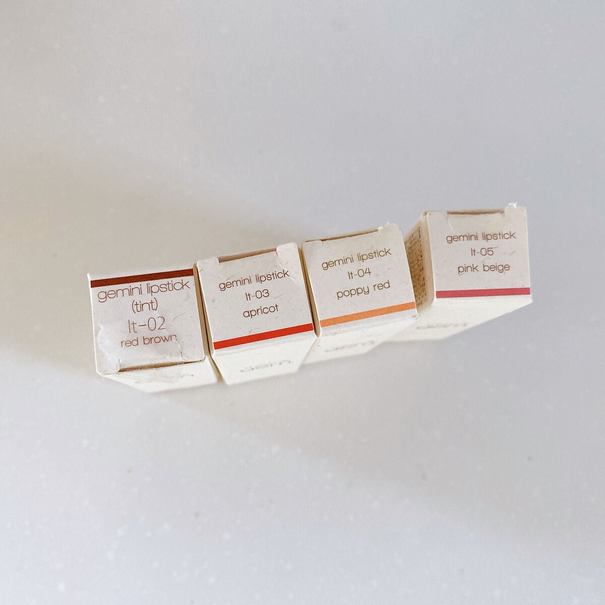 gemini lip stick(tint)/la peau de gem./口紅を使ったクチコミ(3枚目)