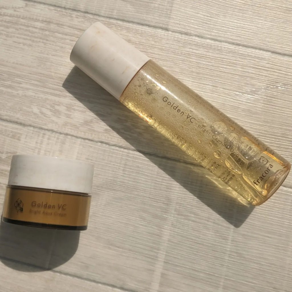 ゴールデンVC ブライト アクアクリーム/fracora/フェイスクリームを使ったクチコミ（1枚目）