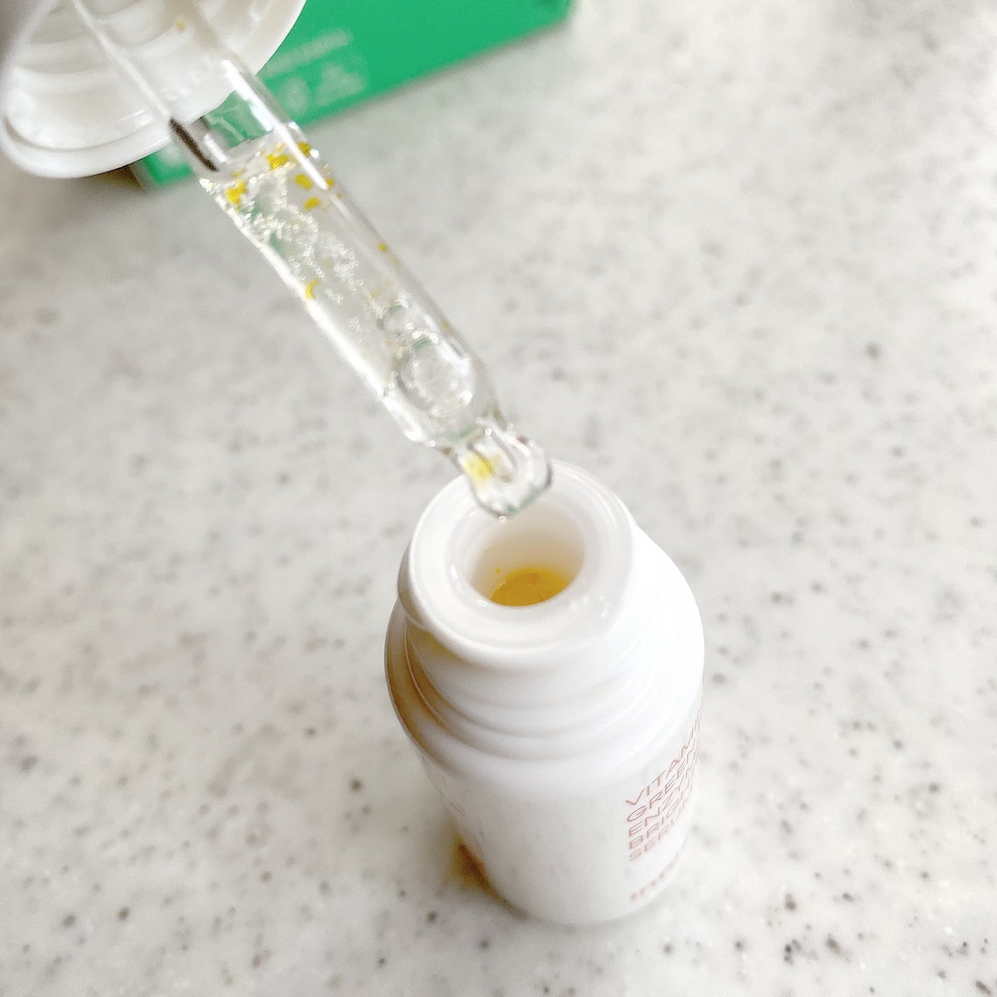 ビタC グリーンティーエンザイム ブライト セラム/innisfree/美容液を使ったクチコミ(2枚目)