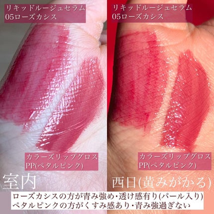 B.A カラーズ リップグロス/B.A/リップグロスを使ったクチコミ(4枚目)