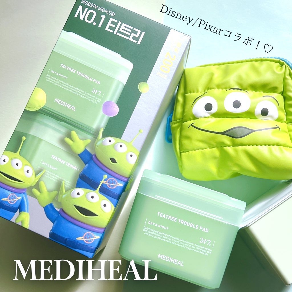 ティーツリー トラブルパッド/MEDIHEAL/トナーパッドを使ったクチコミ(1枚目)